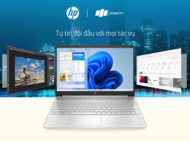 HP 15s i3: Giải ph&aacute;p trọn g&oacute;i đ&aacute;p ứng c&aacute;c t&aacute;c vụ văn ph&ograve;ng, học tập, giải tr&iacute; - Ảnh 2.