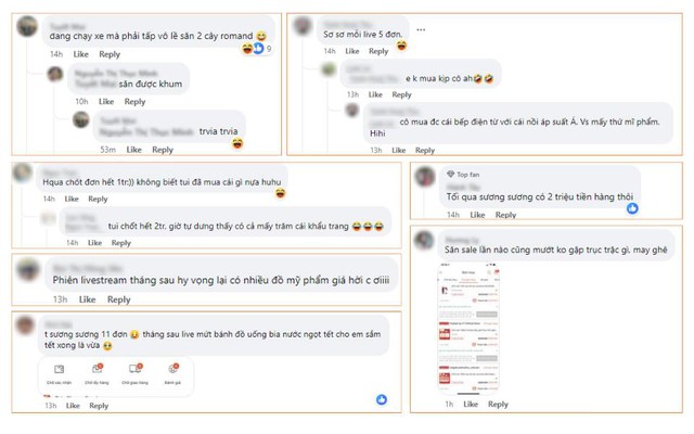 D&acirc;n t&igrave;nh khoe chiến t&iacute;ch săn sale livestream: c&ocirc;ng chiến thần l&agrave; 9 th&igrave; s&agrave;n điểm 10! - Ảnh 4.