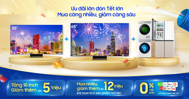 Tân trang nhà cửa thêm rộn ràng sắc xuân với loạt TV đa phong cách - Ảnh 2.