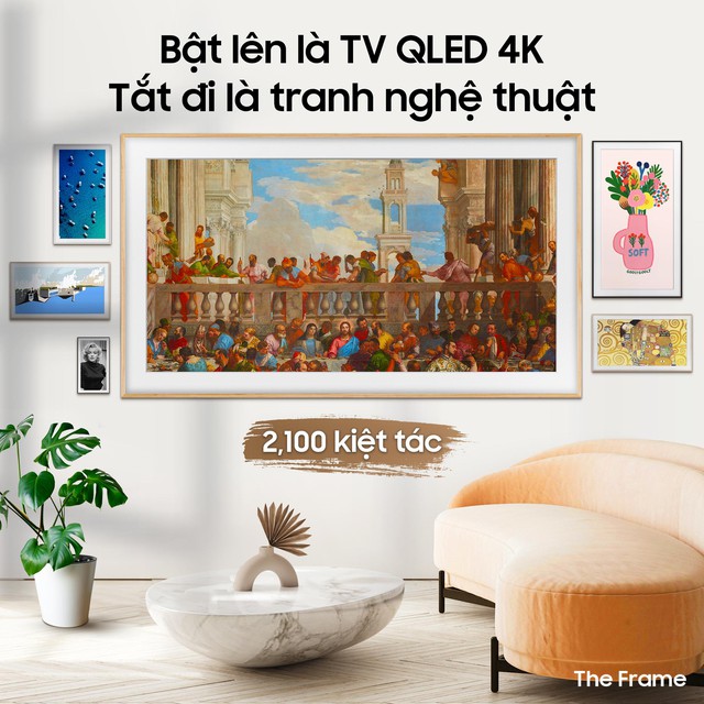 Tân trang nhà cửa thêm rộn ràng sắc xuân với loạt TV đa phong cách - Ảnh 5.