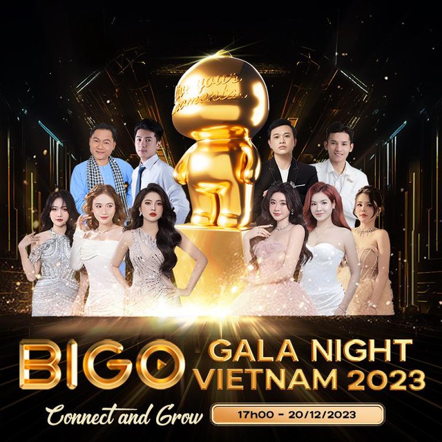 10 hot idol góp mặt tại đêm BIGO Gala Night 2023 - Ảnh 1.