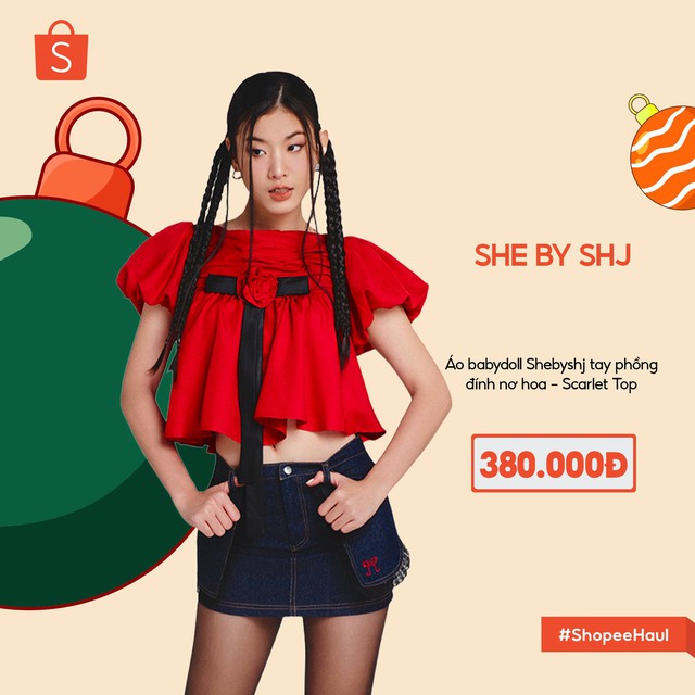 Gi&aacute;ng sinh thả d&aacute;ng xinh c&ugrave;ng loạt v&aacute;y &aacute;o slay hết nấc - Ảnh 4.