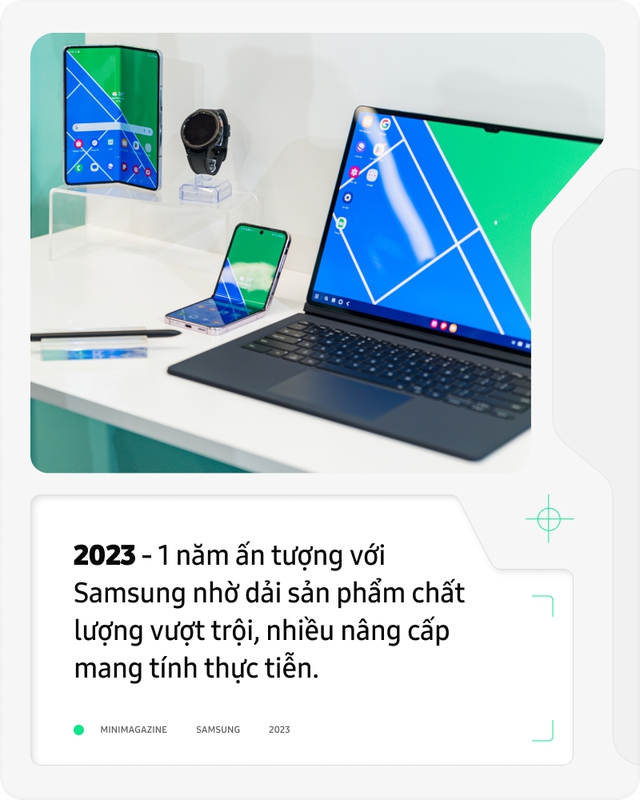 Nhìn lại những dấu ấn khó quên của Samsung trong làng công nghệ năm 2023 - Ảnh 1.