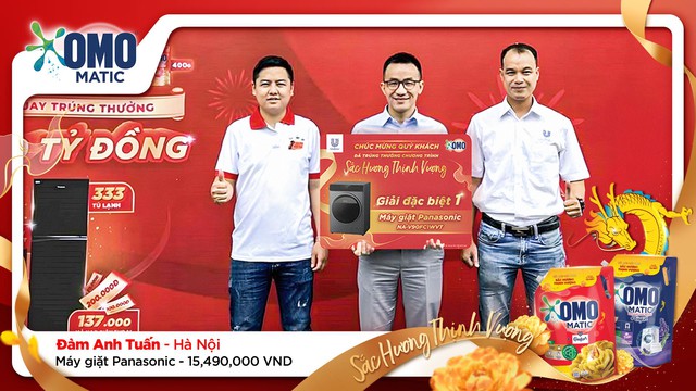 OMO Sắc Hương Thịnh Vượng: 86 máy giặt và 111 tủ lạnh đã tìm thấy những chủ nhân - Ảnh 3.