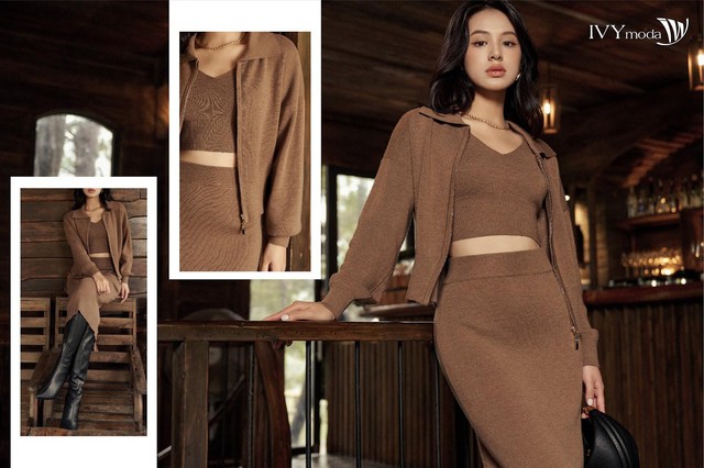 IVY moda giúp mùa đông thêm ấm áp với kiệt tác khâu tay 100% len lông cừu Merino - Ảnh 5.