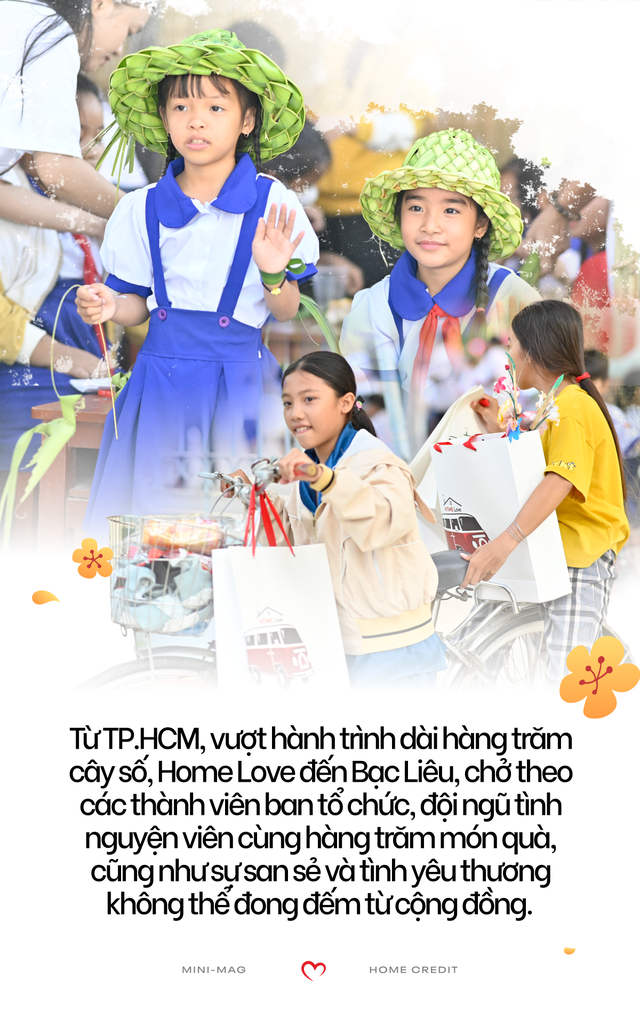 Nối dài yêu thương, chuyến xe Home Love tiếp tục lăn bánh “Mang Tết Ấm về Bạc Liêu” - Ảnh 3.