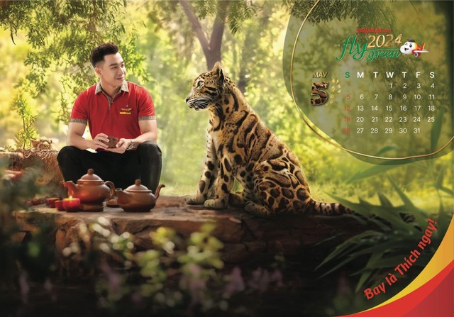 Bộ lịch 2024 của Vietjet: Khi công nghệ AI thổi hồn vào thiên nhiên, tái hiện cảnh sắc đẹp như mơ - Ảnh 5.