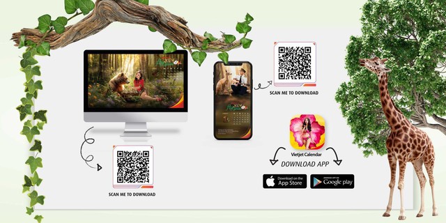 Bộ lịch 2024 của Vietjet: Khi công nghệ AI thổi hồn vào thiên nhiên, tái hiện cảnh sắc đẹp như mơ - Ảnh 7.
