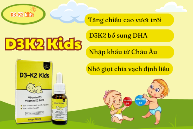 Thời điểm vàng bổ sung D3K2 và DHA cho trẻ là khi nào? - Ảnh 3.