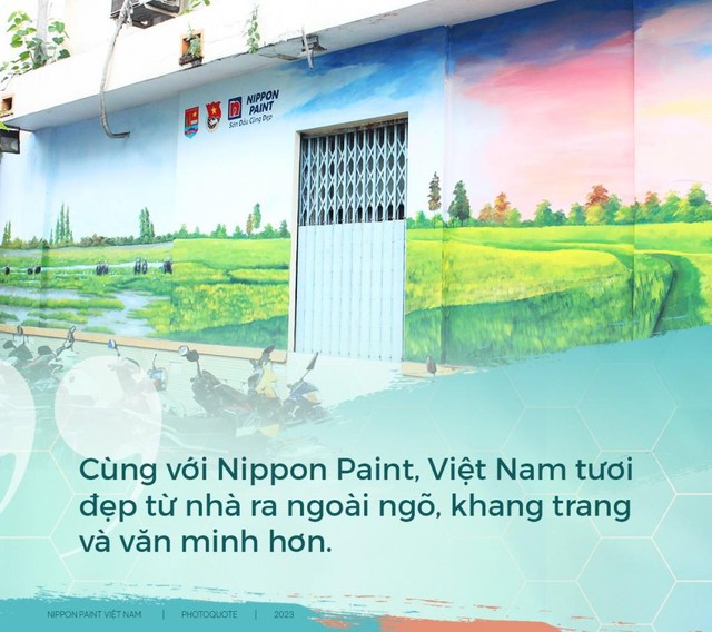 Tranh bích họa Việt Nam tươi đẹp mang diện mạo mới cho các bức tường tại TP. Hồ Chí Minh - Ảnh 5.