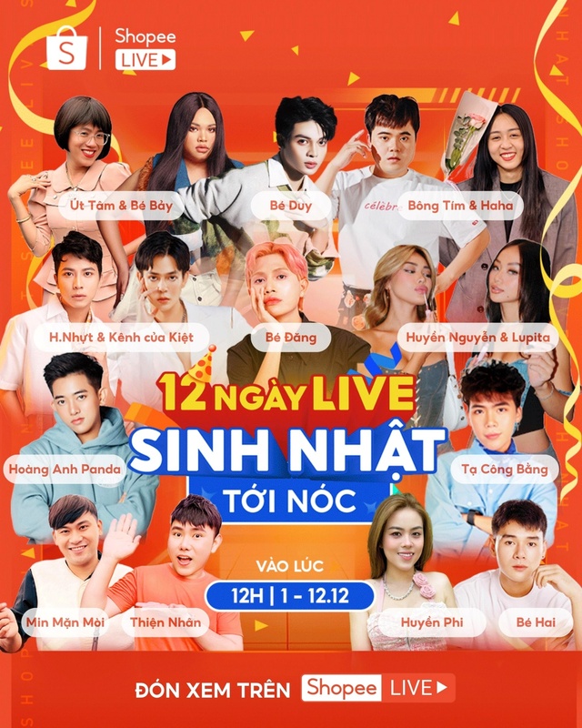 12 Ngày Live Sinh Nhật: Bé Đăng TikTok háo hức canh me voucher săn Dyson giảm 90% - Ảnh 3.