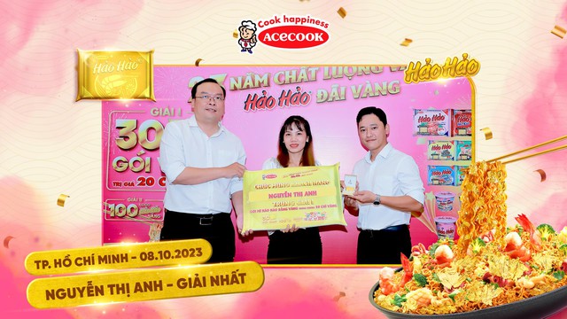 Hảo Hảo tặng 800 chỉ vàng 24K cho người tiêu dùng, khép lại hành trình Sinh Nhật 23 đáng nhớ - Ảnh 1.