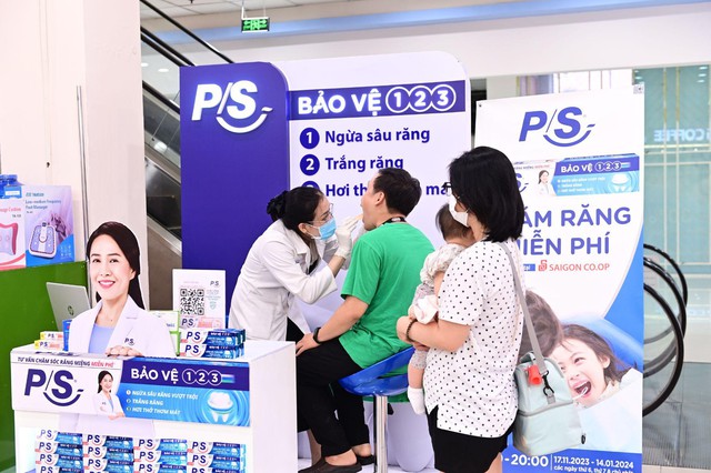 Khám răng miễn phí cùng P/S và Saigon Co.op tại 45 siêu thị Coopmart trên cả nước - Ảnh 2.