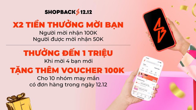 ShopBack Sale 12.12: Lì xì sớm cho người dùng 4 sàn, tăng hoàn tiền cho 3 ngành hàng - Ảnh 4.