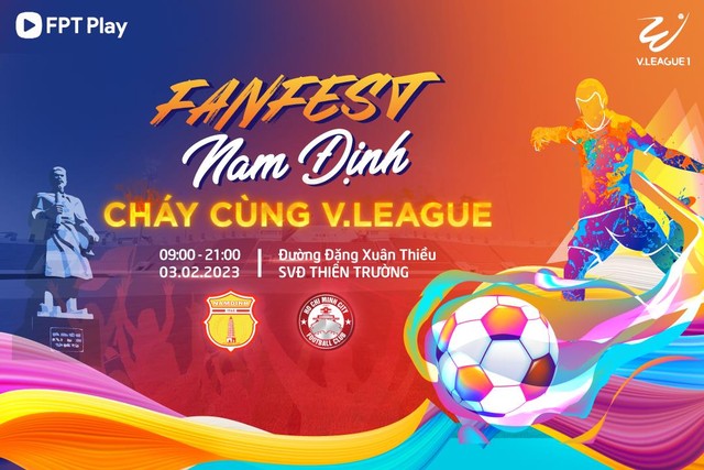 Cháy cùng Night Wolf V.League 1-2023 tại sự kiện Fanfest Nam Định - Ảnh 1.