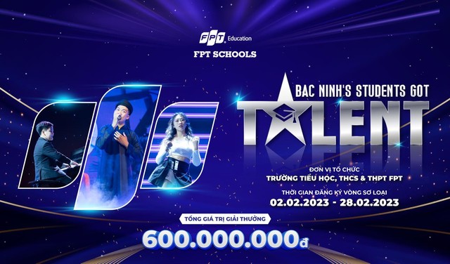 Cuộc thi tìm kiếm tài năng Bac Ninhs Students Got Talent đã chính thức quay trở lại với tổng giải thưởng lên tới 600 triệu đồng - Ảnh 1.