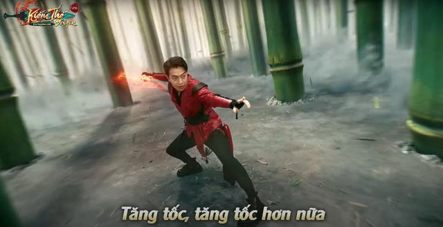 Cris Phan &ldquo;nhanh như chớp&rdquo; tho&aacute;t vai chị em Tấm C&aacute;m biến th&agrave;nh cao thủ sở hữu Tốc Kiếm trong TVC Kiếm Thế Origin - Ảnh 5.
