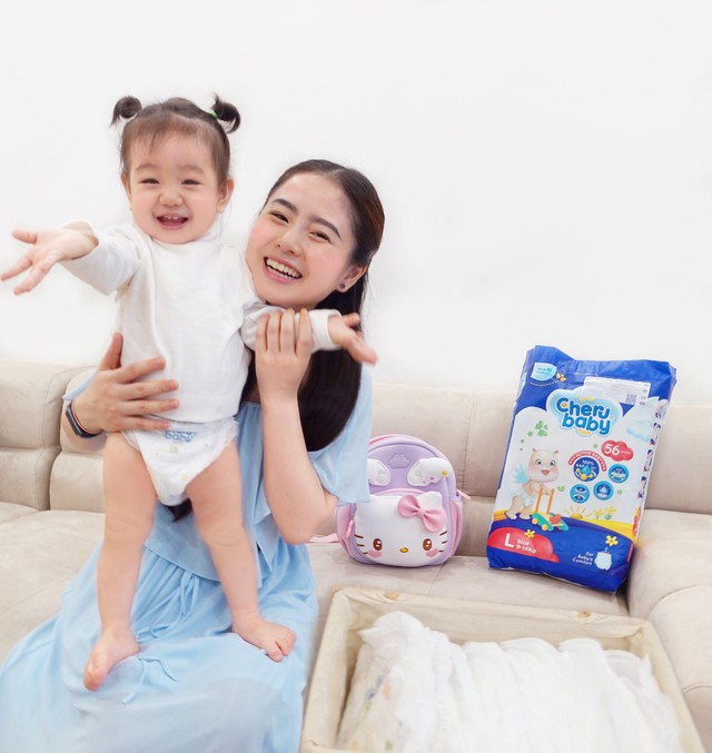 Ghi điểm nhờ t&iacute;nh năng si&ecirc;u thấm h&uacute;t, Cherubaby trở th&agrave;nh bỉm ch&acirc;n &aacute;i của cộng đồng mẹ bỉm Việt Nam - Ảnh 2.
