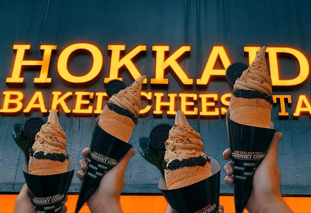 Khổ Tận Cam Lai - Vị kem độc lạ khiến bạn ngỡ ngàng tại Hokkaido Baked Cheese Tart - Ảnh 4.