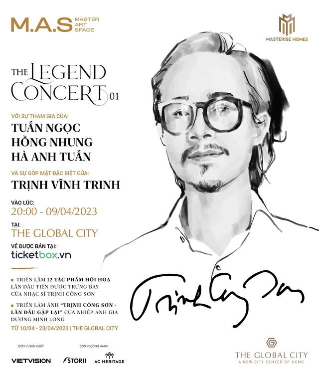 Ba thế hệ lần đầu cùng hát nhạc Trịnh tại The Legend Concert - Ảnh 1.