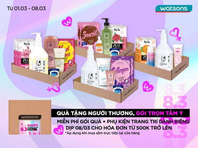 Watsons khởi động chiến dịch Dám ước mơ, Dám thực hiện, đưa chương trình săn sale 1000đ trở lại dịp 8/3 - Ảnh 4.