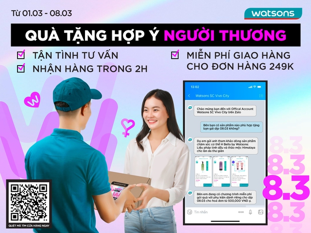 Watsons khởi động chiến dịch Dám ước mơ, Dám thực hiện, đưa chương trình săn sale 1000đ trở lại dịp 8/3 - Ảnh 5.