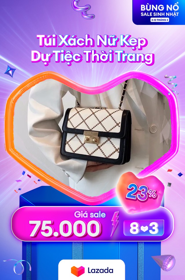 8/3 LazLook chiều c&aacute;c n&agrave;ng sale ngập tr&agrave;n đồ thời trang, phụ kiện xịn mịn - Ảnh 5.
