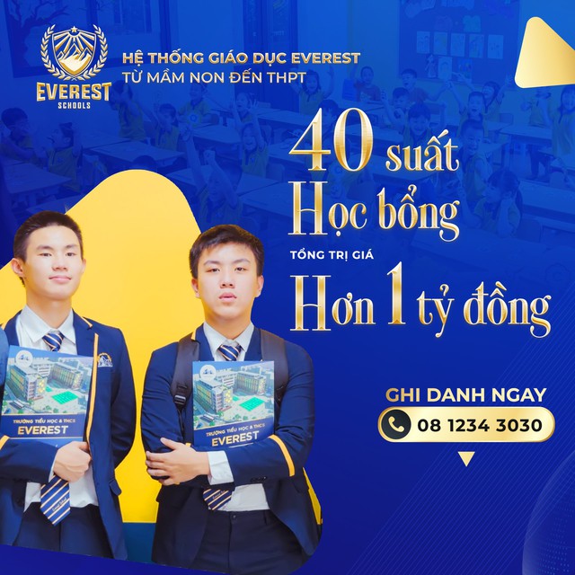 Chương trình học bổng hơn 1 tỷ đồng của Everest Schools dành cho học sinh THCS & THPT Hà Nội - Ảnh 5.