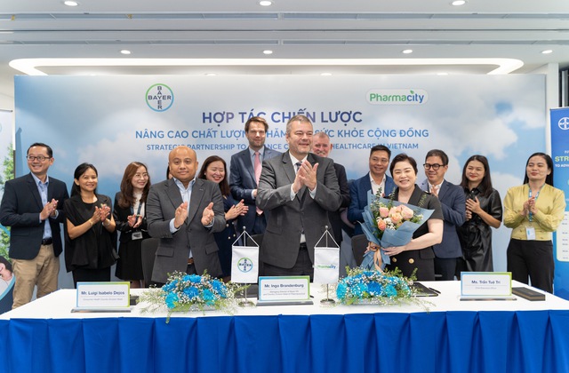 Pharmacity cùng Bayer Việt Nam nâng cao chất lượng chăm sóc sức khỏe cộng đồng - Ảnh 1.