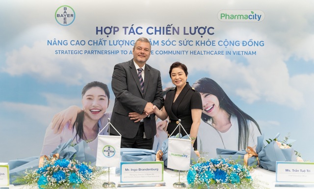 Pharmacity cùng Bayer Việt Nam nâng cao chất lượng chăm sóc sức khỏe cộng đồng - Ảnh 2.