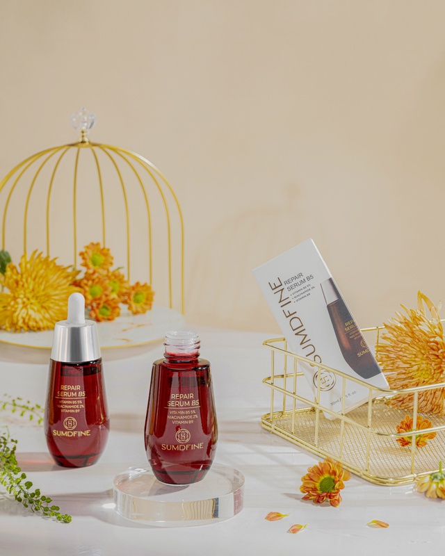 Sumdfine Repair Serum B5 dưỡng ẩm v&agrave; l&agrave;m dịu da si&ecirc;u đỉnh - Ảnh 3.