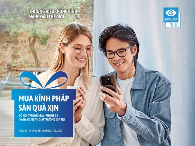 Tân trang kính mới, nhận ngay iPhone 14 sành điệu và hàng ngàn giải thưởng hấp dẫn - Ảnh 1.