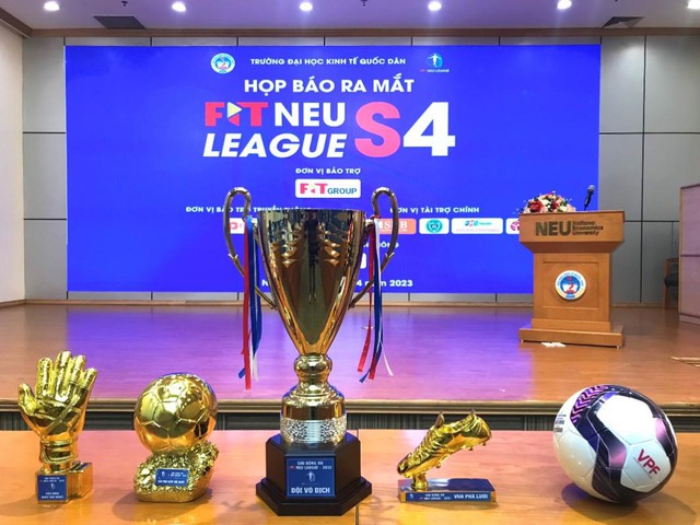 Tập đoàn F.I.T chính thức bảo trợ cho giải bóng đá FIT NEU League - Ảnh 3.
