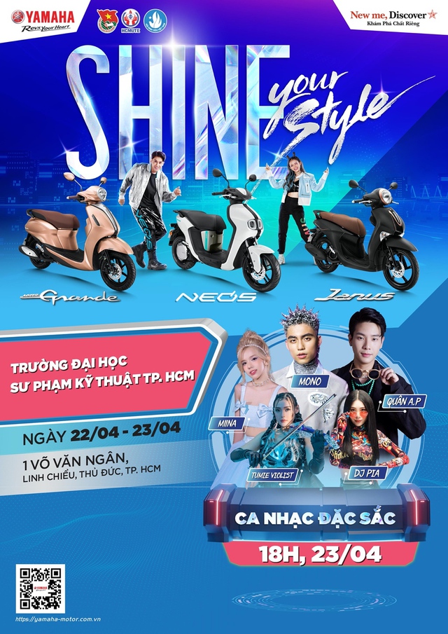 Yamaha Campus Tour 2023 comeback - C&oacute; g&igrave; mới tại chuỗi sự kiện giới trẻ mong chờ bậc nhất trong năm? - Ảnh 1.