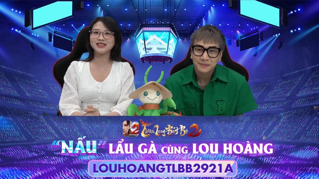 Lou Ho&agrave;ng giao lưu c&ugrave;ng Thi&ecirc;n Long B&aacute;t Bộ 2 VNG: &ldquo;Chơi game l&agrave; nguồn cảm hứng để viết nhạc&rdquo; - Ảnh 2.