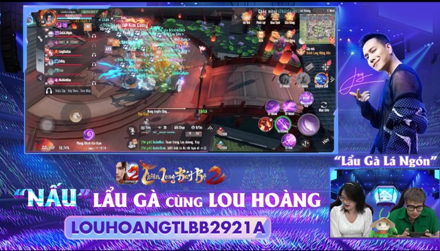 Lou Ho&agrave;ng giao lưu c&ugrave;ng Thi&ecirc;n Long B&aacute;t Bộ 2 VNG: &ldquo;Chơi game l&agrave; nguồn cảm hứng để viết nhạc&rdquo; - Ảnh 3.