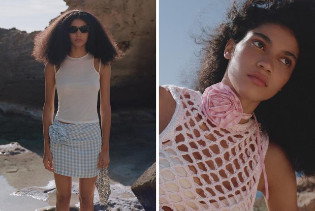 Khơi gợi cảm hứng m&ugrave;a h&egrave; Địa Trung Hải c&ugrave;ng BST Linens & Gingham tại Mango - Ảnh 2.