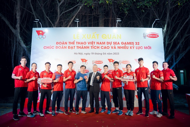 ACECOOK Việt Nam đồng hành cùng Đoàn thể thao Việt Nam dự SEA Games 32 - Ảnh 4.