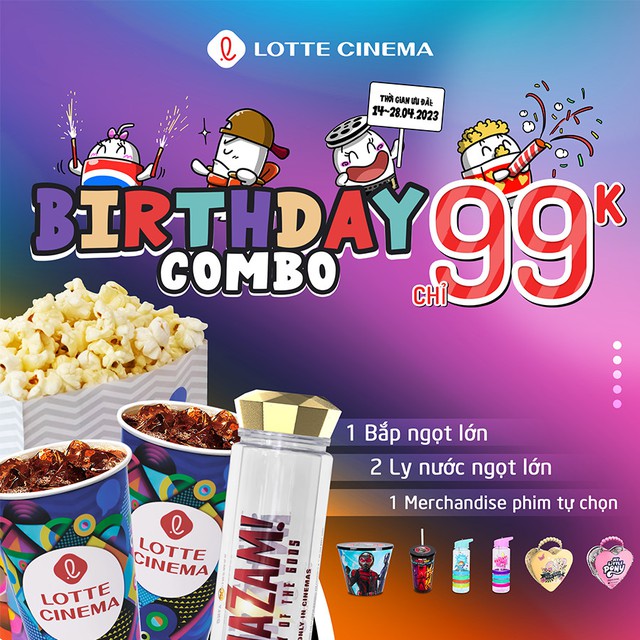 Lotte Cinema khuấy đảo “màn ảnh rộng” bằng loạt ưu đãi tháng 4 - Ảnh 3.