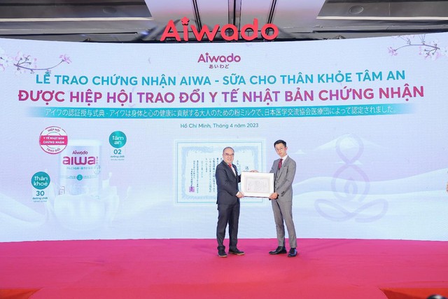 Aiwa Th&acirc;n khỏe T&acirc;m an của Aiwado được Hiệp hội Trao đổi Y tế Nhật Bản chứng nhận cho chất lượng chuẩn Nhật - Ảnh 2.