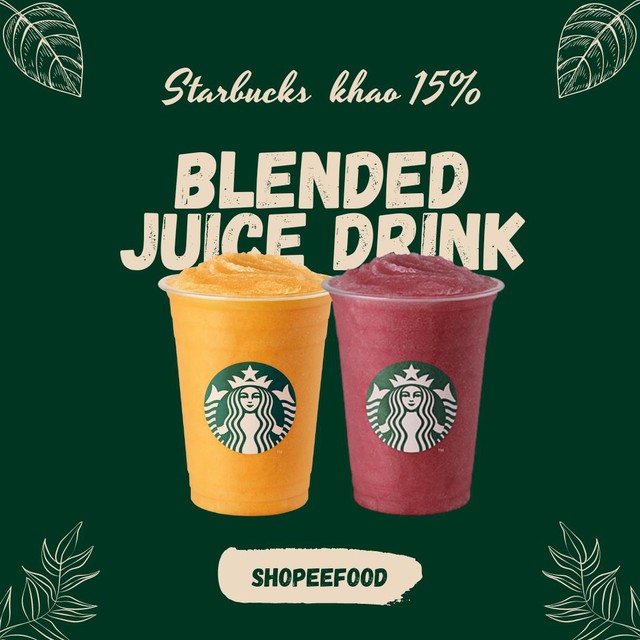 N&oacute;ng nhất l&uacute;c n&agrave;y kh&ocirc;ng phải trời h&egrave; 38 độ, m&agrave; l&agrave; bộ đ&ocirc;i ưu đ&atilde;i k&eacute;p từ Starbucks tr&ecirc;n ShopeeFood - Ảnh 3.