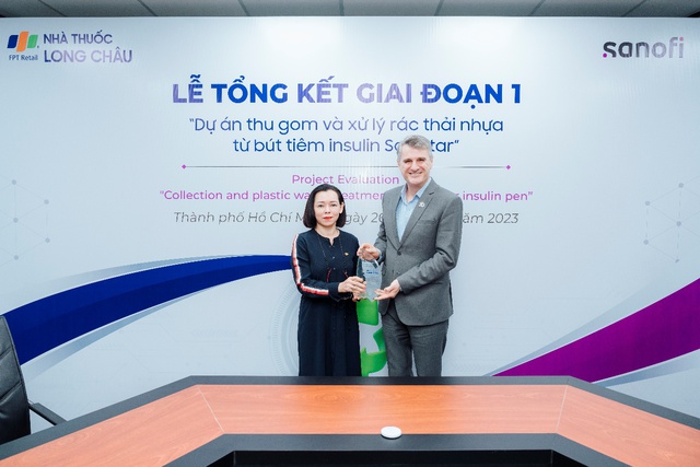 FPT Long Ch&acirc;u v&agrave; Sanofi ghi nhận kết quả t&iacute;ch cực từ dự &aacute;n thu gom v&agrave; xử l&yacute; b&uacute;t ti&ecirc;m insulin đ&atilde; sử dụng - Ảnh 2.