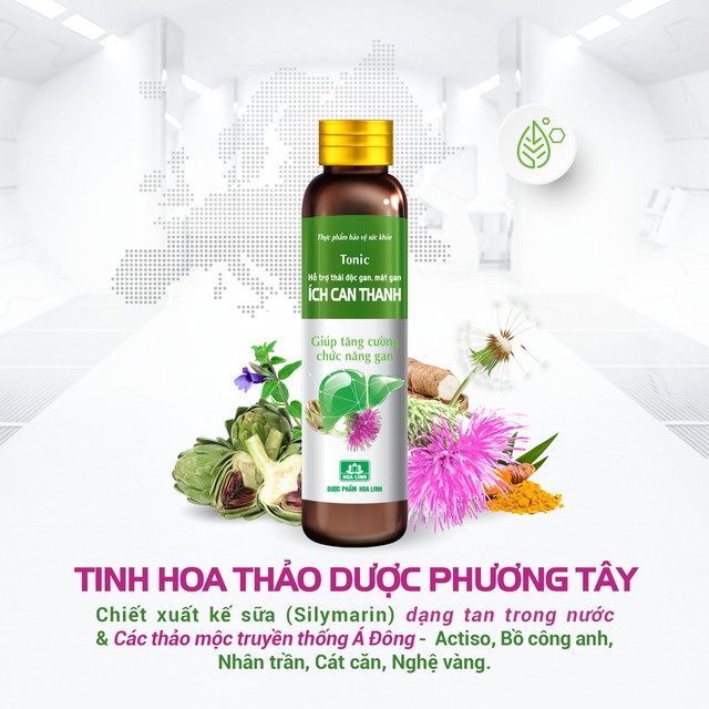 An tâm sống khỏe cùng nước uống giúp khỏe gan, tăng thải độc từ kế sữa, atiso và các thảo dược - Ảnh 3.