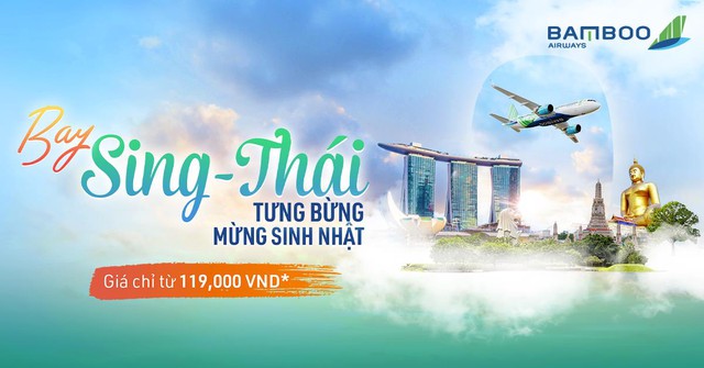 Bay Đ&ocirc;ng Nam &Aacute; chỉ từ 119.000 đồng với Bamboo Airways - Ảnh 2.