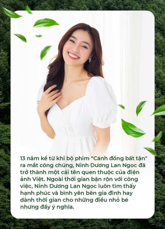 Phút trải lòng cùng Ninh Dương Lan Ngọc: Trân quý điều nhỏ bé, cuộc đời sẽ đầy hạnh phúc - Ảnh 1. Phút trải lòng cùng Ninh Dương Lan Ngọc: Trân quý điều nhỏ bé, cuộc đời sẽ đầy hạnh phúc - Ảnh 1.