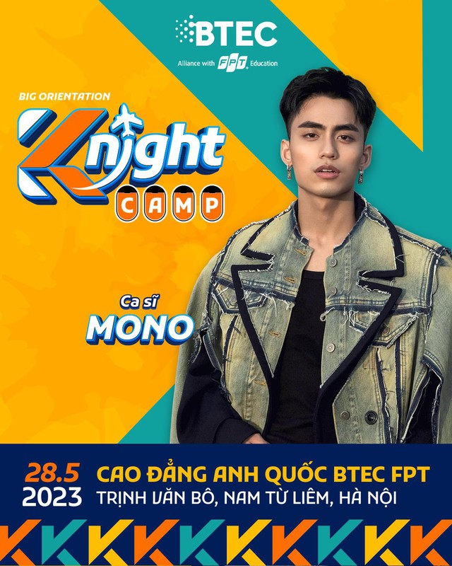 MONO, Min, Rhymastic, DJ Onionn. tham dự nhạc hội sinh viên do BTEC FPT tổ chức - Ảnh 1.