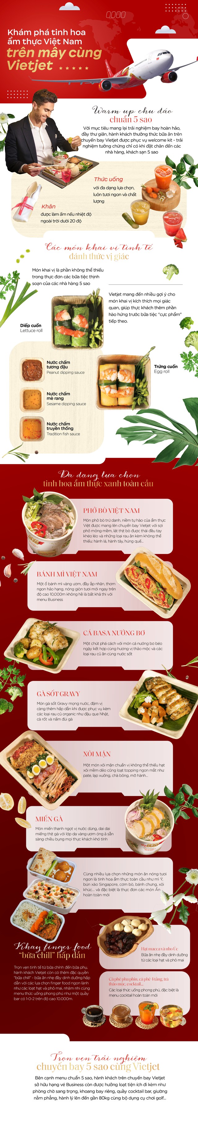 Kh&aacute;m ph&aacute; tinh hoa ẩm thực Việt Nam tr&ecirc;n m&acirc;y c&ugrave;ng Vietjet - Ảnh 1.