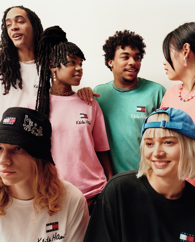 Tommy Hilfiger kết hợp c&ugrave;ng nghệ sĩ Keith Haring ra mắt BST phi&ecirc;n bản giới hạn Tommy Jeans - Ảnh 3.