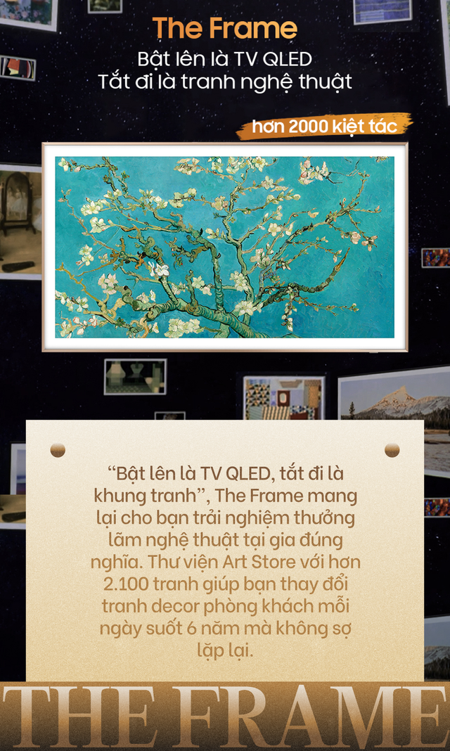 C&aacute;ch h&ocirc; biến gian ph&ograve;ng kh&aacute;ch trở th&agrave;nh thư viện ngh&igrave;n tranh - Ảnh 1.
