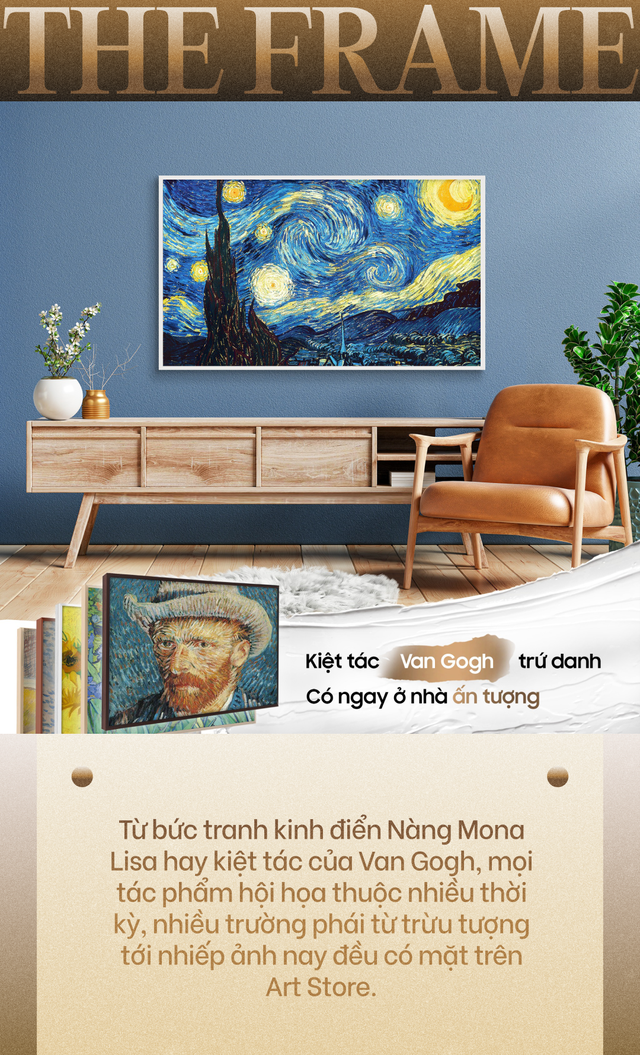 C&aacute;ch h&ocirc; biến gian ph&ograve;ng kh&aacute;ch trở th&agrave;nh thư viện ngh&igrave;n tranh - Ảnh 6.